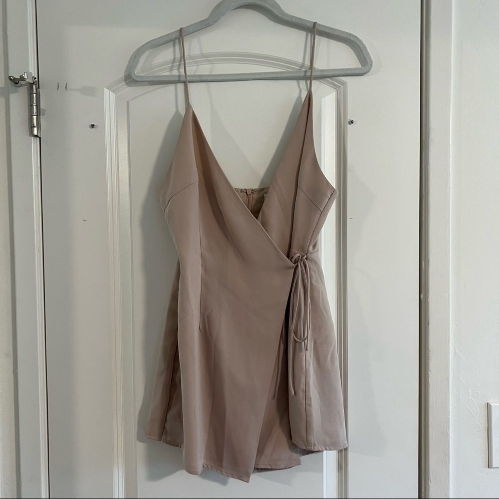 Superdown Wrap Romper, M